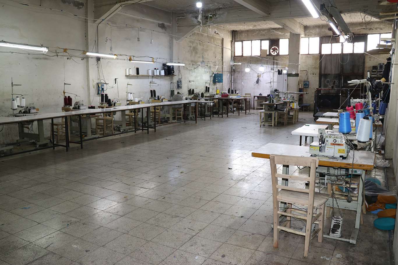 Triko konfeksiyoncuları aylardır kapalı Triko konfeksiyoncuları aylardır kapalı